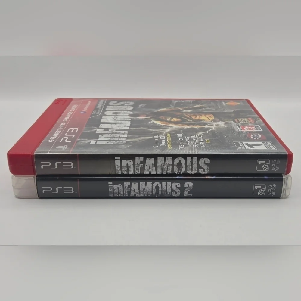 inFAMOUS 1 & inFAMOUS 2 PS3 Game Bundle Tested Complete - Picture 4 of 16